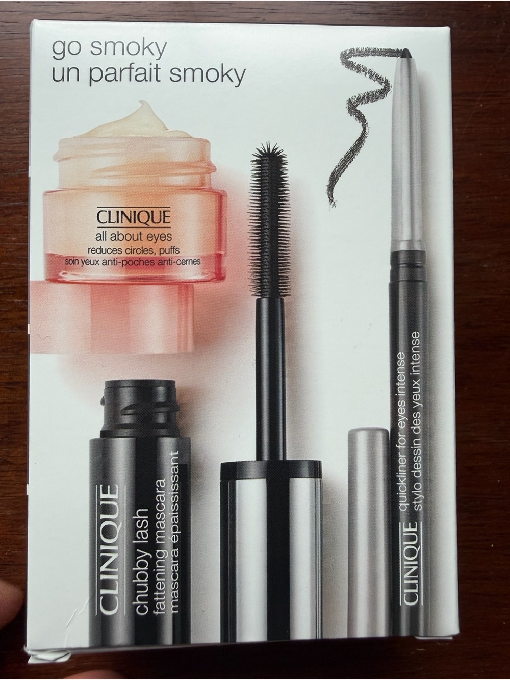 Clinique Go Smoky Eye Trio - Black and Charcoal